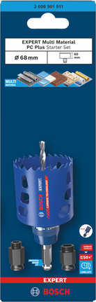 „Bosch“ 68 × 60 mm skylių pjovimo rinkinys.